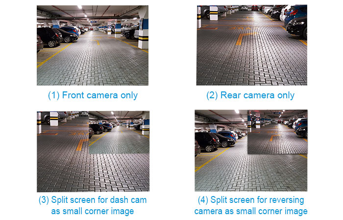 Dash Camera Display Modes