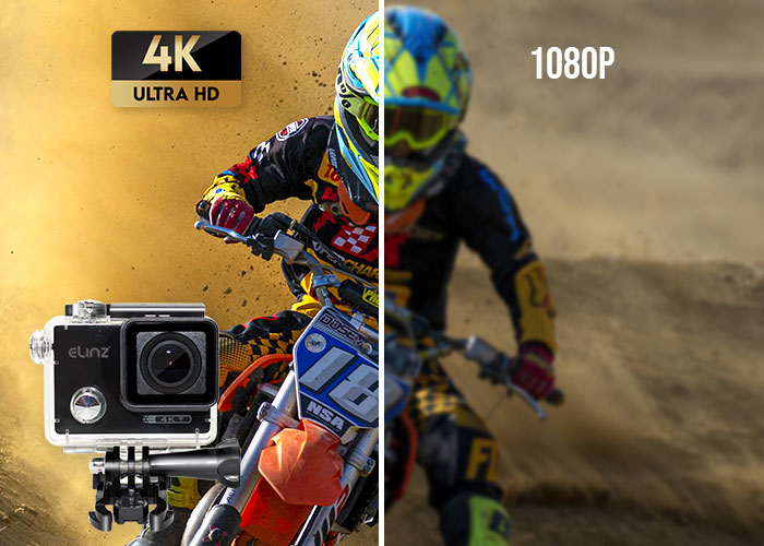 4K Ultra HD Sports Action Camera