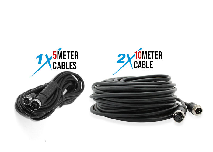 4PIN Cables Included