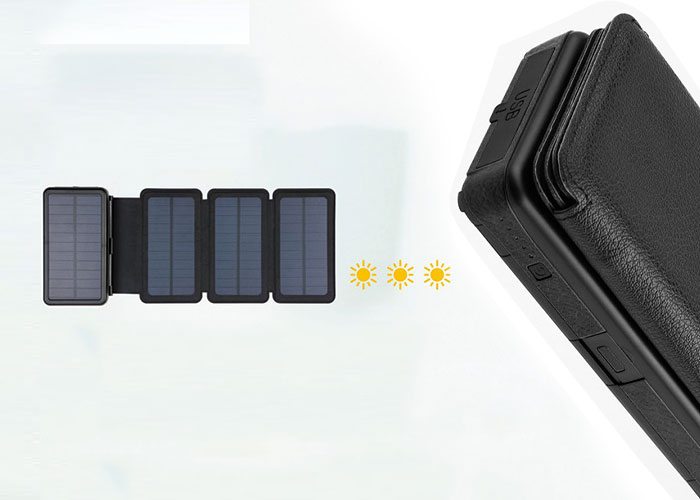 4x Solar Charging 20000mAh