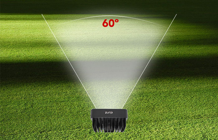 60 Degree Flood Beam Square Worklight