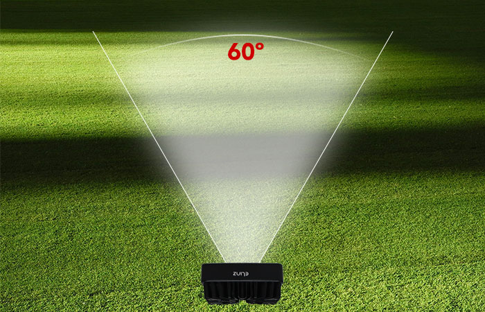 60 Degree Flood Beam Square Worklight