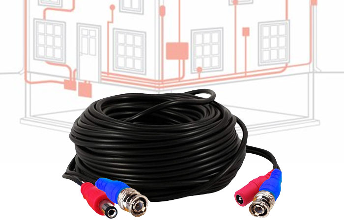 18M BNC video Cable for security camera
