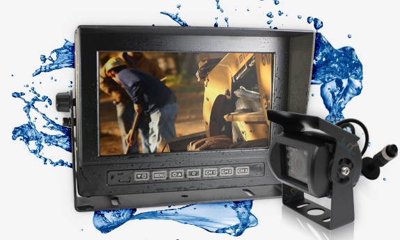 Waterproof 7 inch Monitor Reversing Camera Kit