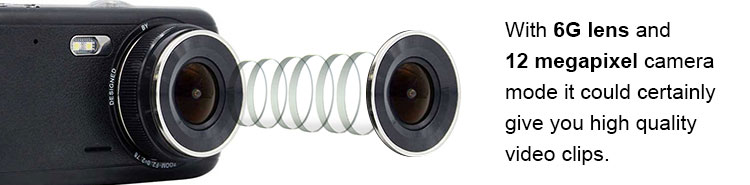 6G Dash Camera Lens