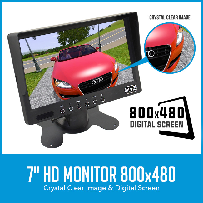 7 inch HD Monitor Digital Screen