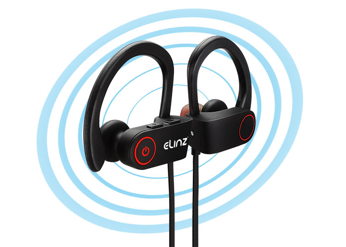 elinz bluetooth earphones with caption bluetooth v4.1 +FDR