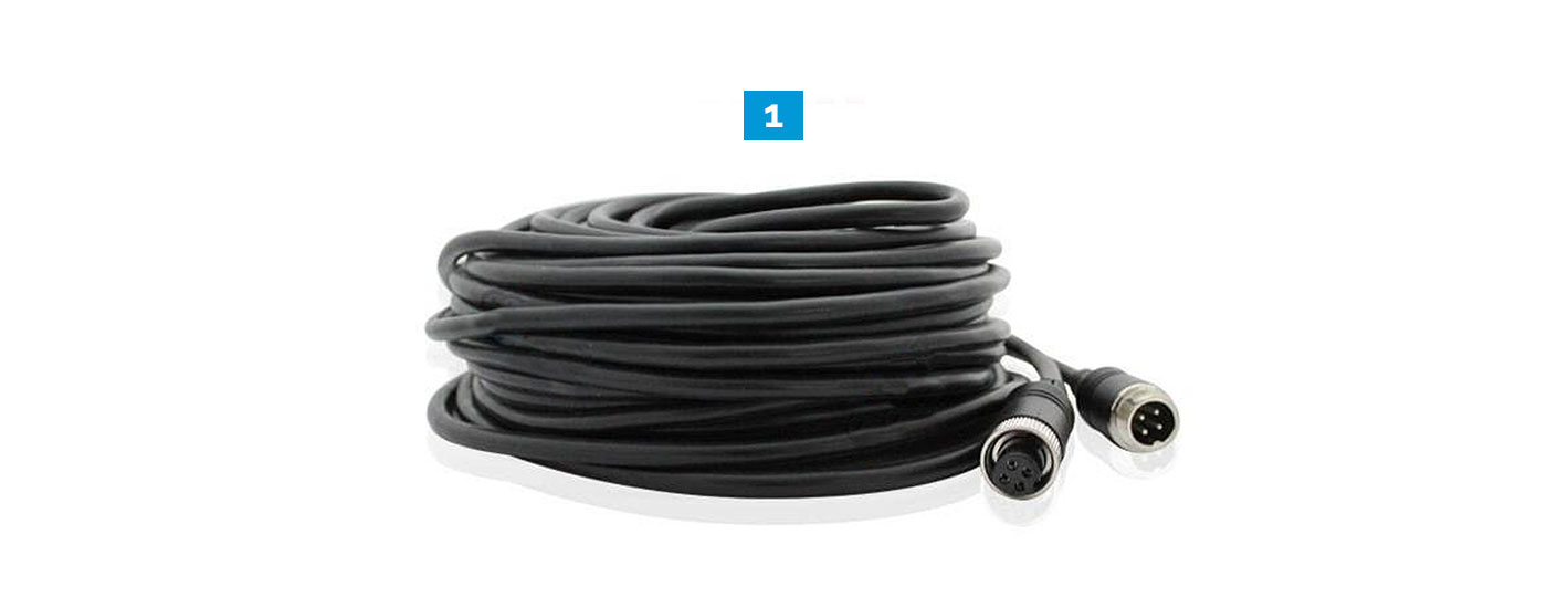 Elinz Extra 5M, 10M, or 20M 4PIN Cable with Audio Transmission, Accessories