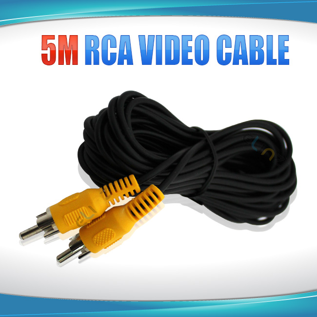 5m RCA video cable