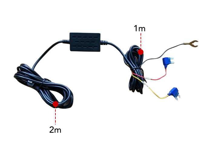  Hardwire Charger Fuse Kit Dimensions
