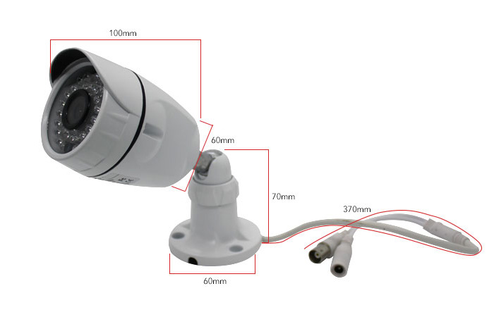 Security Camera Dimensions