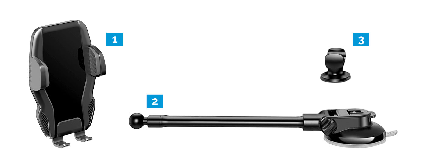 Black Solar CCTV Camera, Accessories