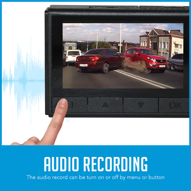 Audio Recording LCD Car Dash Cam