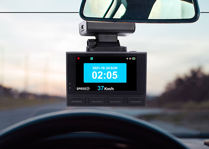 Dash Cam Head-Up Display (HUD)