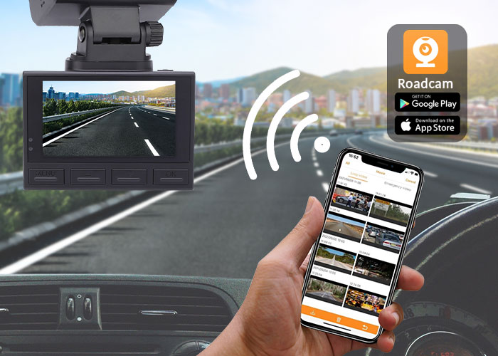 Dash Cam Built-In WiFi