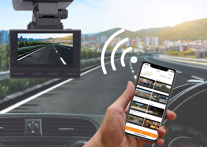 Dash Cam Built-In WiFi