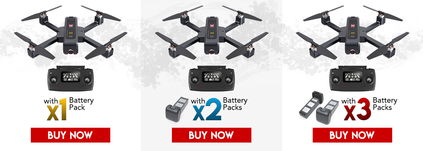 MJX Bugs 4W Foldable Drone  Packages