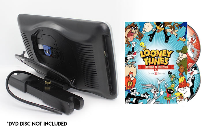 USB Port & SD/MMC Card Headrest DVD Player