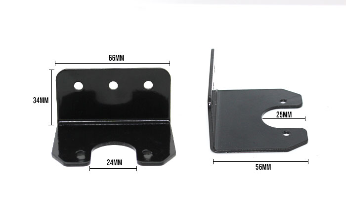 Vehicle-Trailer Side Mounting Bracket Dimension