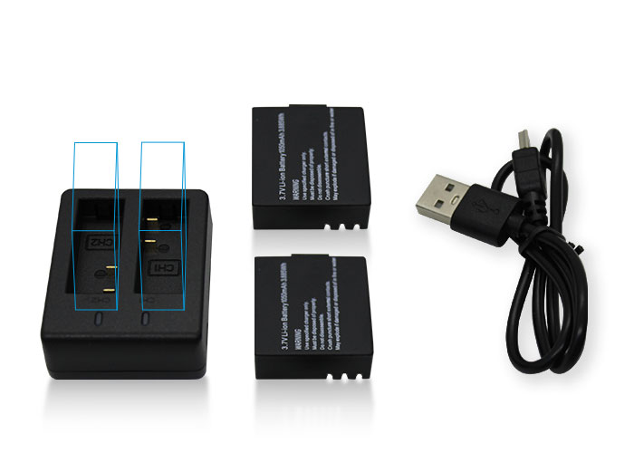 Dual Battery Charger & Extra Battery