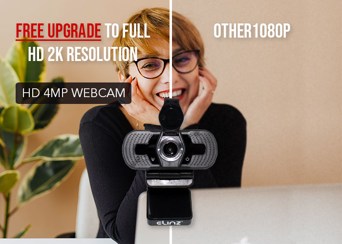 Full HD 2K Resolution Web Cam