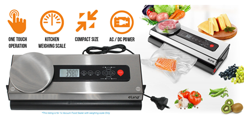 Features of this New Food Vacuum Sealer with Weighing Scale