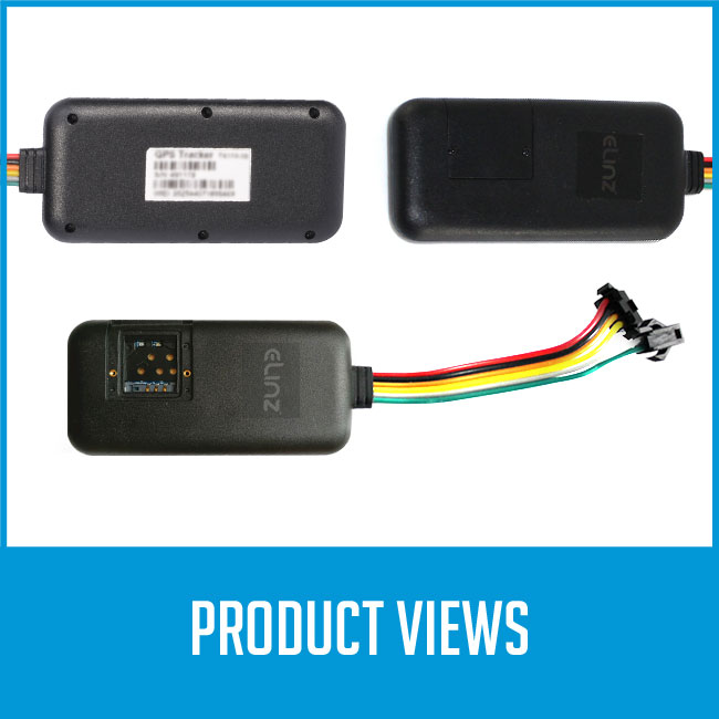 front and back view of the 3G GPS tracking device