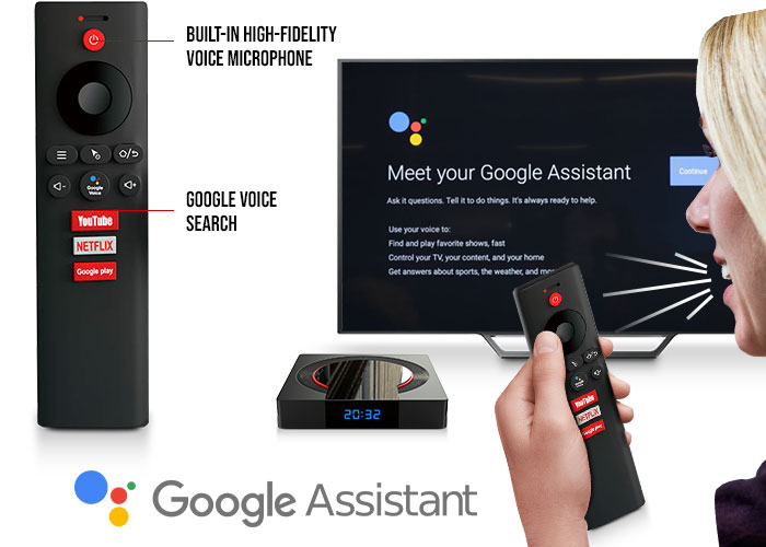 Google Assistant TV Box