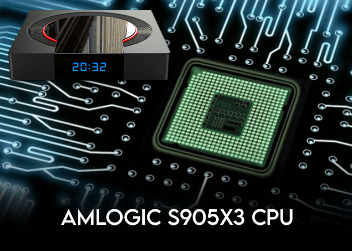 High Performance Processor Amlogic S905X3 CPU