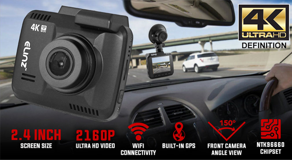 How to Operate the 4K Dash Cam