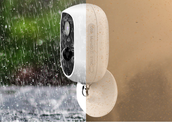 IP65 Weatherproof Security Camera