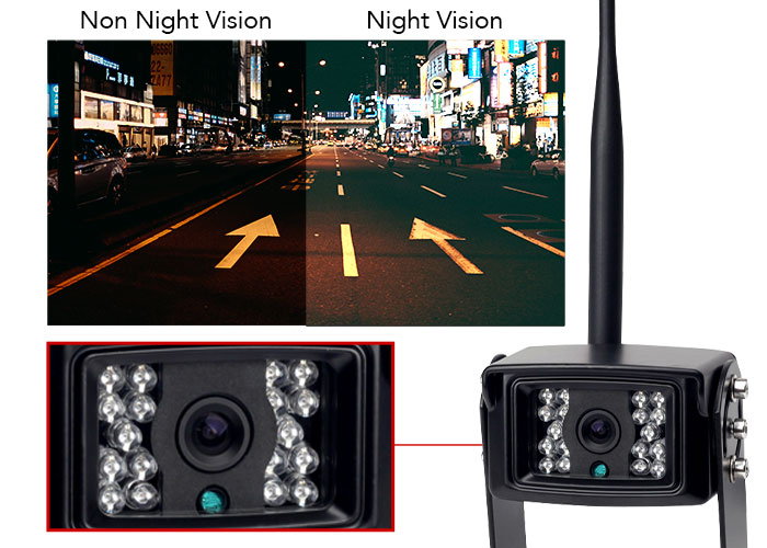 18pcs IR LED Night Vision Camera