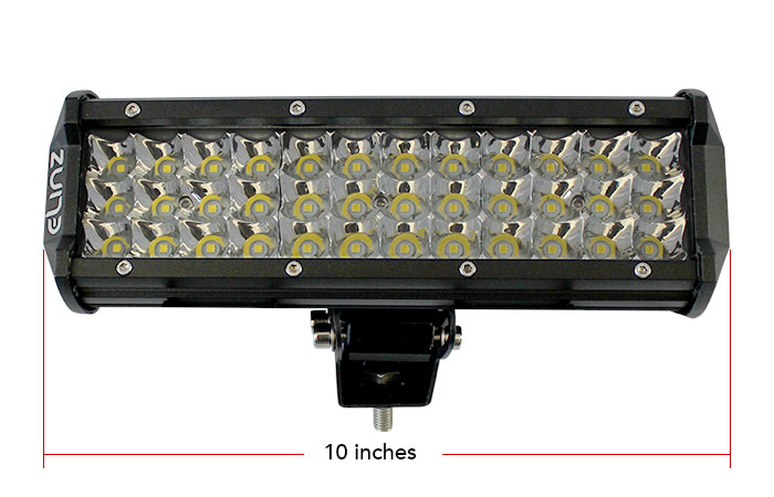 10" 3 Rows LED Light Bar