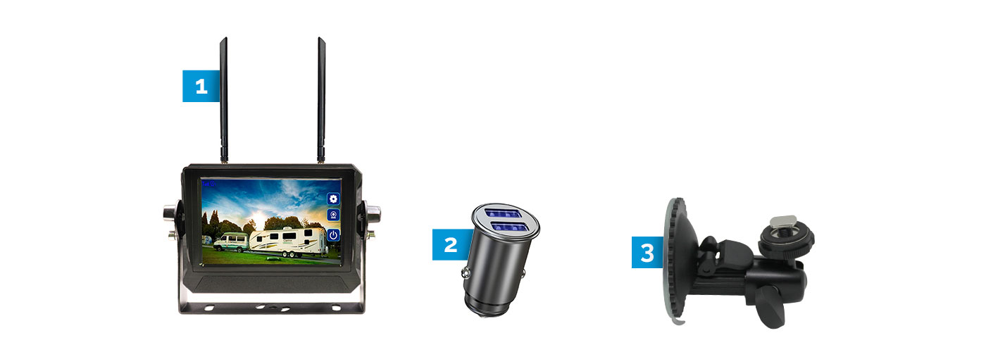 Elinz Pure Sine Wave Inverter 3000W 12V What's Included