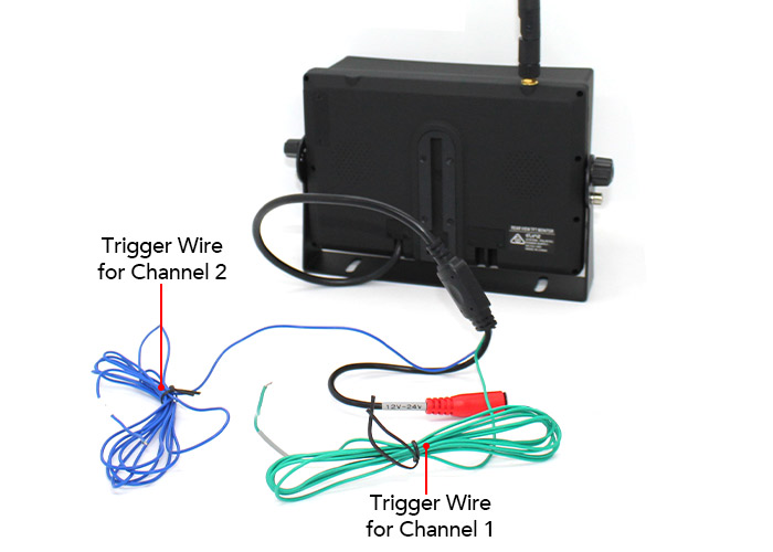 Digital Wireless 7" Monitor Dimensions