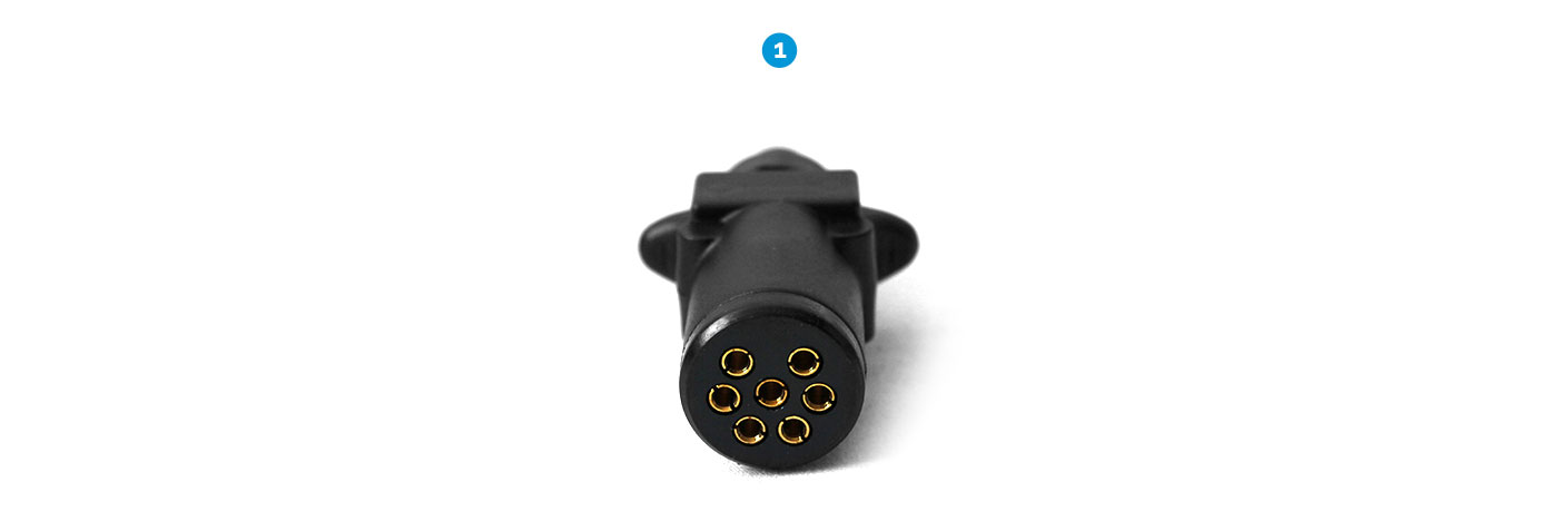 7 PIN Small Plastic Connector