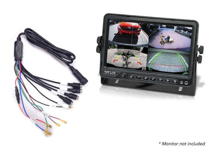 M7S old monitor for reverse camera power cord