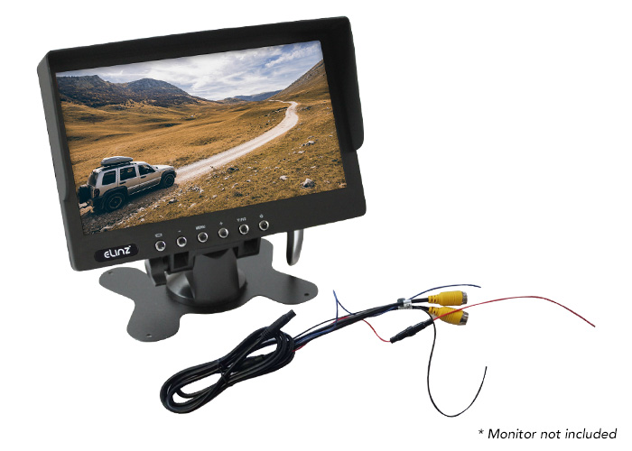 M7S old monitor for reverse camera power cord