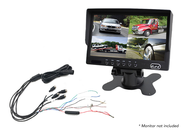 reverse camera monitor power cord