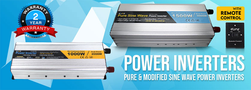 Power Inverters C-Tick mark approved