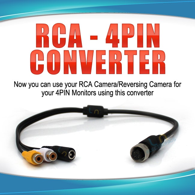 RCA 4PIN converter