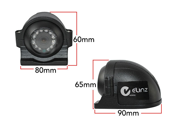 reversing camera dimensions