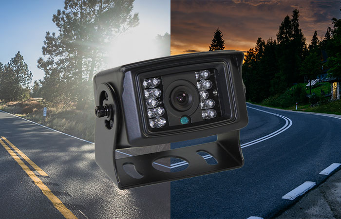 Compact Reversing Camera on truck