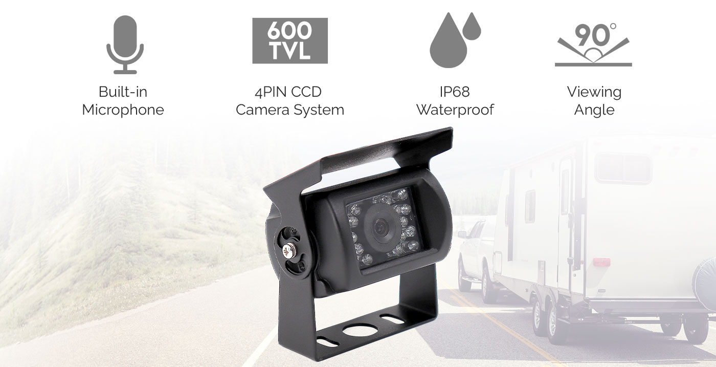 Reversing Camera with MIC