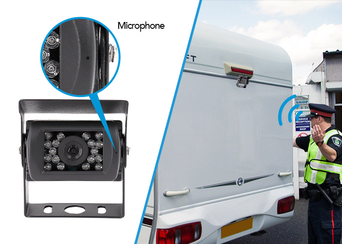 Built-in Microphone Reverse Camera