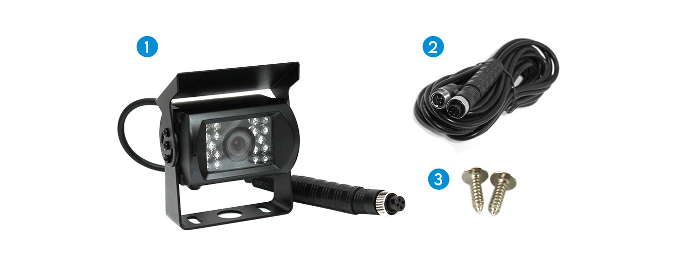 Car DVR Recorder Dash Camera, Reverse Camera, Accessories