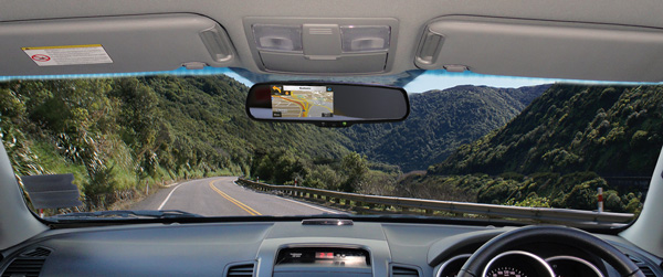 Reversing mirror via
