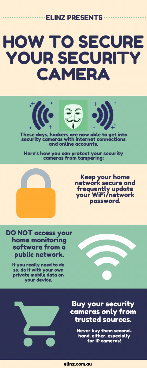 security camera infographic