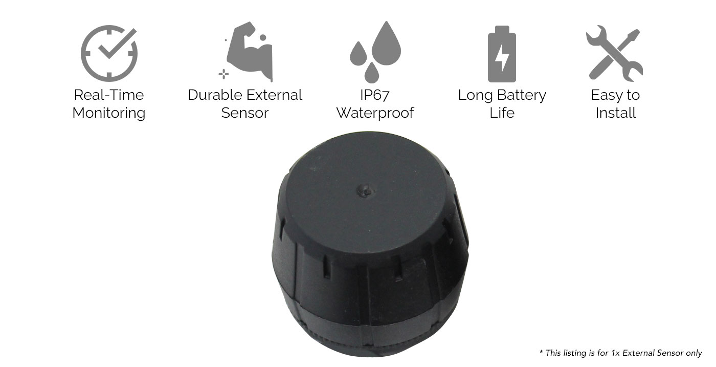  Tire Pressure Monitoring System External Sensor