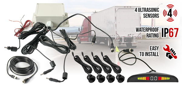 Truck Parking Sensor Guarantees Truck Drivers Safety